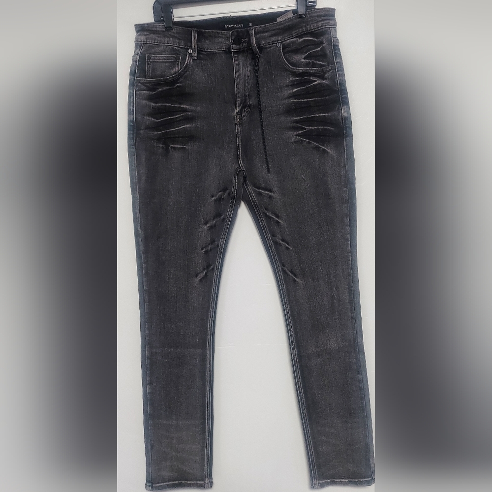 Stainless Fitted Jeans Mens Size 36 - Picture 9 of 10